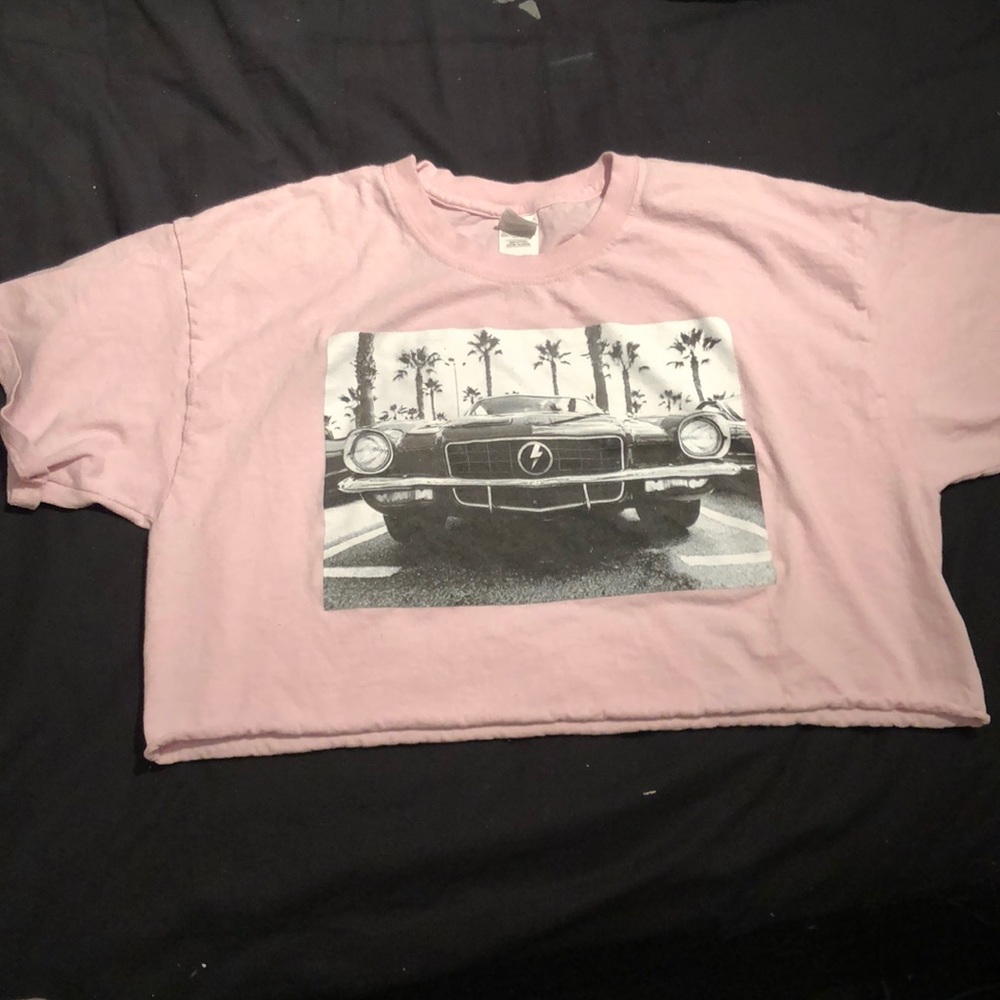 Baby Pink Crop Top